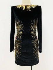 Emmalynn Embroidered with Pearls and Sequins