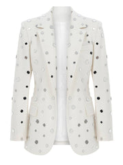 Emory Blazer With Mirror Details