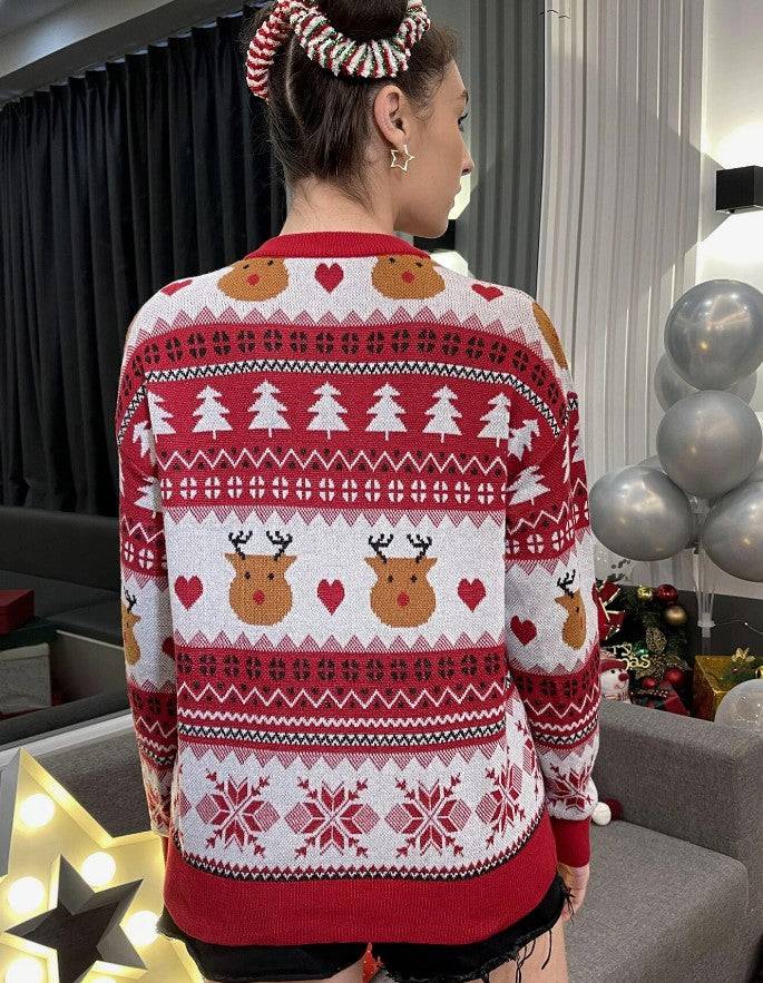Rylie Rudolph The Red-Nosed Reindeer Sweater
