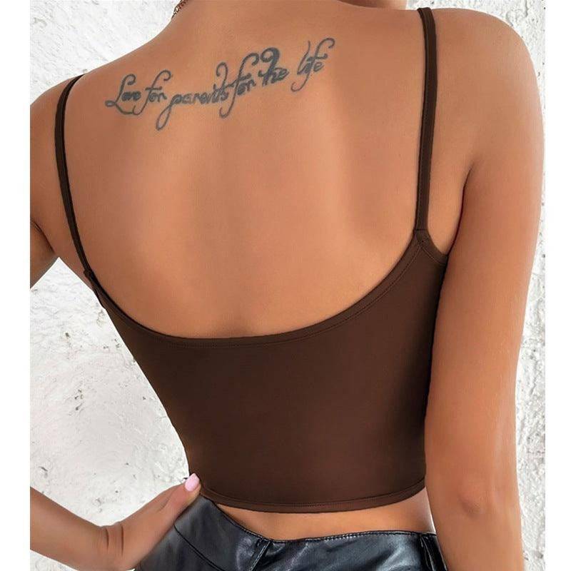 Alice Strappy Asymmetrical Hem Cami Shapewear Top