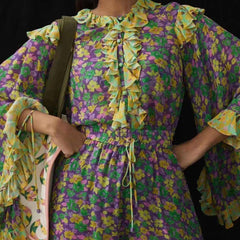 Eunice Long Sleeve Floral Short Set
