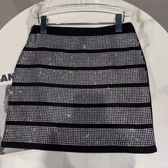 Tiara Crystal-Embellished Mini Skirt