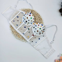 Paige Beaded Cropped Tank Top