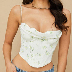 Nickie Floral Drape Cami Top
