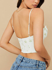 Nickie Floral Drape Cami Top