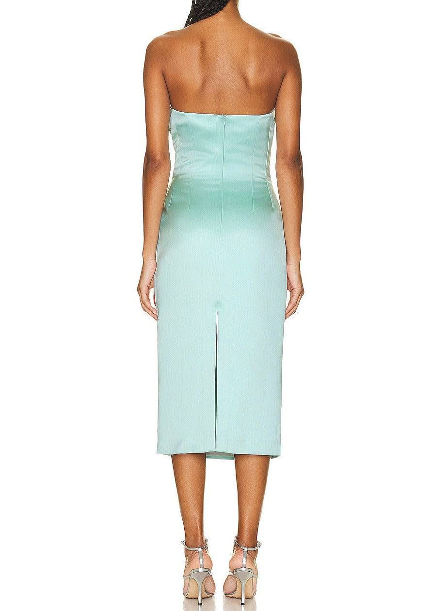 Gabriela Strapless Crystal Bandage Dress