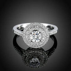 Clarice Sterling Silver Bridal Wedding Ring