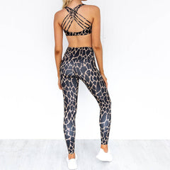 Abigayle Allover Print Sports Set