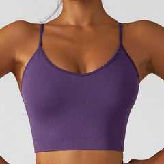 Itzel Spaghetti Strap Sports Top
