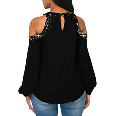 Lana Cold Shoulder Halloween Top