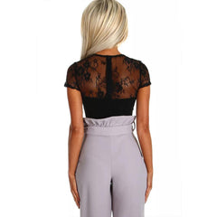 Carleigh Insert Lace Bodysuit