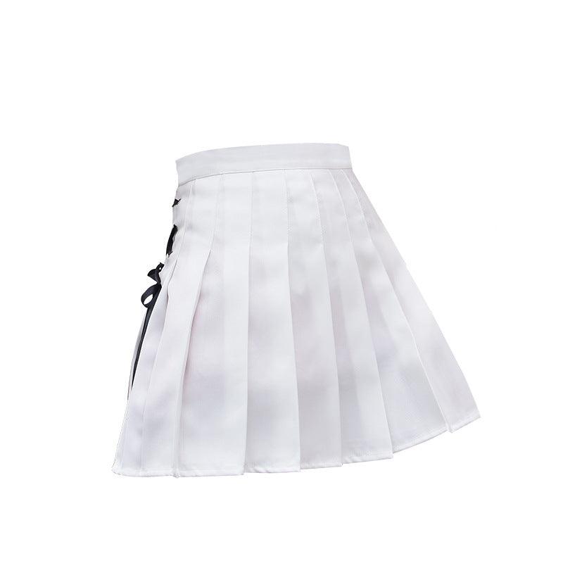 Kamora Pleated Mini Skirt