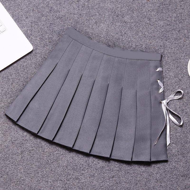 Kamora Pleated Mini Skirt