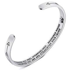 Emery Imprinted Bangle