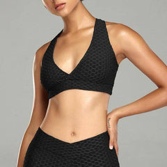 Shea Textured Sports Bra