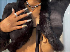 Kendal Turn Down Cropped Coat