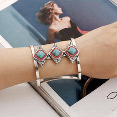 Desirae Adjustable Vintage Embellished Irregular Bracelet