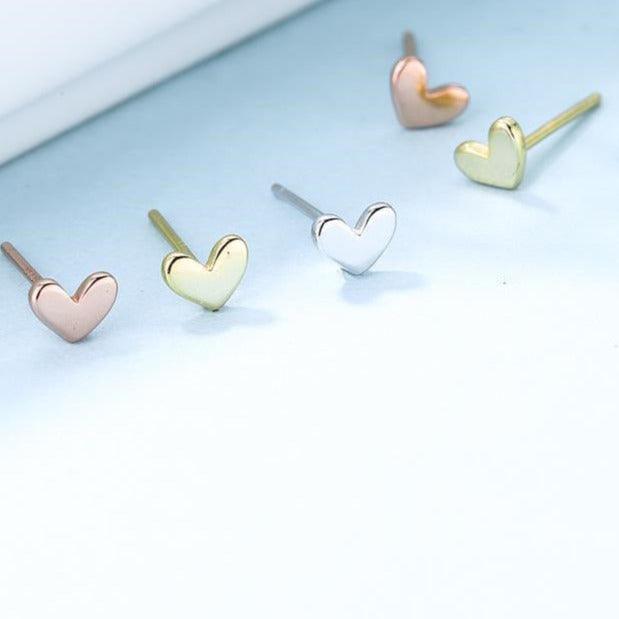 Alyx Tiny Heart Stud Earrings