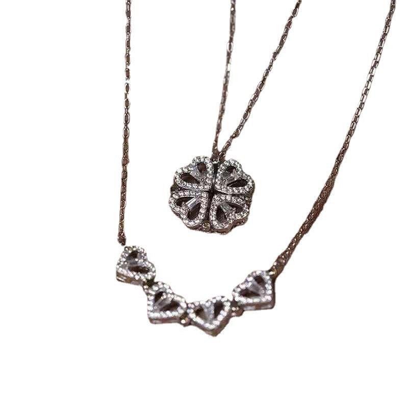 Charlie Clover Double Wear Necklace