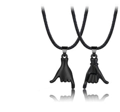 Alysha Hook Couple Pendant Necklace