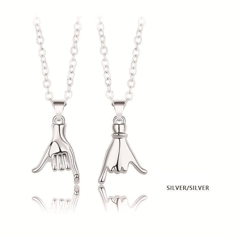 Alysha Hook Couple Pendant Necklace