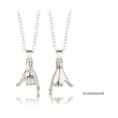 Alysha Hook Couple Pendant Necklace