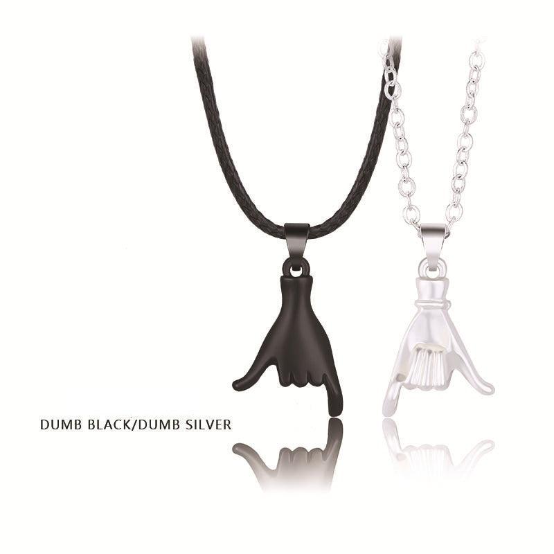 Alysha Hook Couple Pendant Necklace