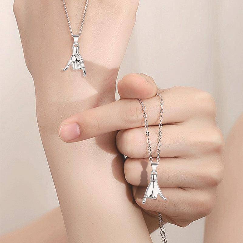 Alysha Hook Couple Pendant Necklace