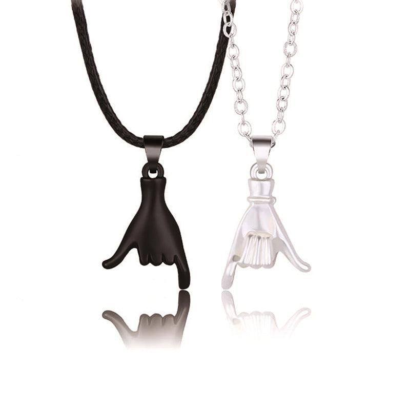 Alysha Hook Couple Pendant Necklace