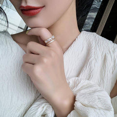 Randi Gold Double Opening Ring