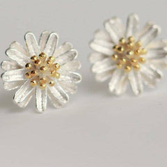 River Daisy Flower Earrings