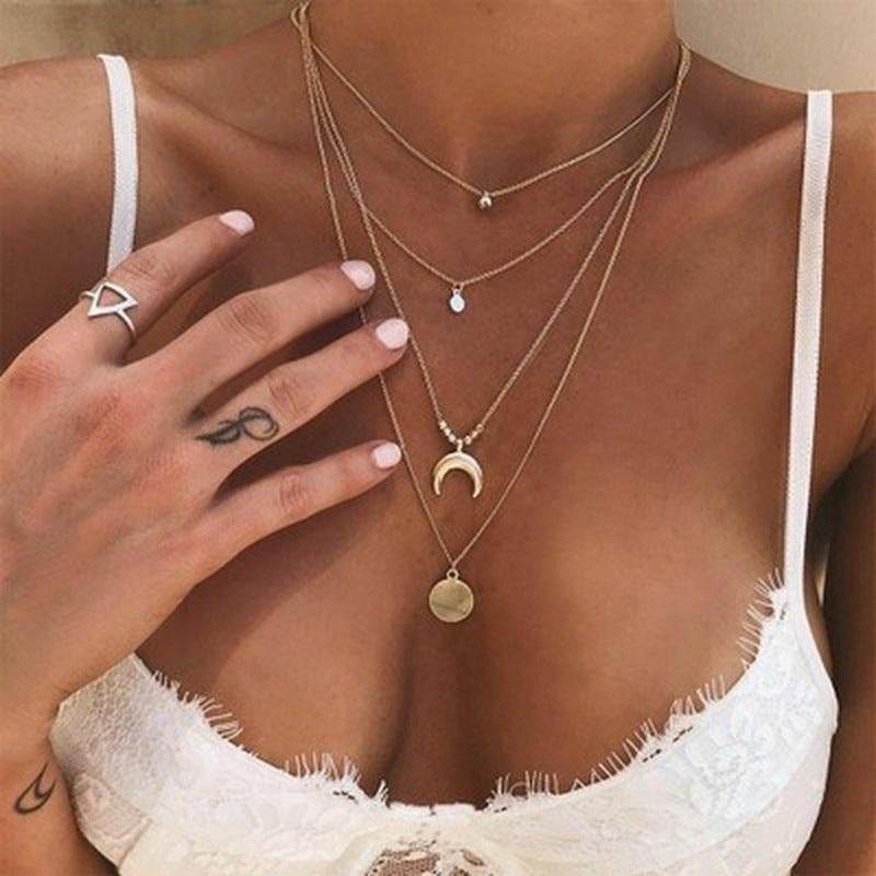 Alyson 4-pieces Necklace Set