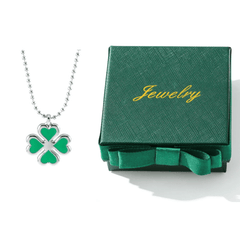 Heather Clover Necklace