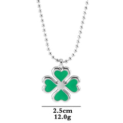 Heather Clover Necklace