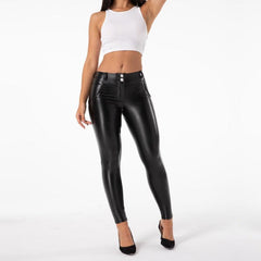 Anahi Fit Leather Pants