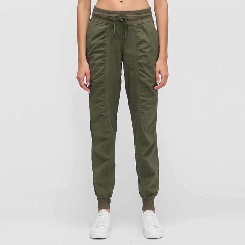 Elle Elastic Waistband Jogger Pants