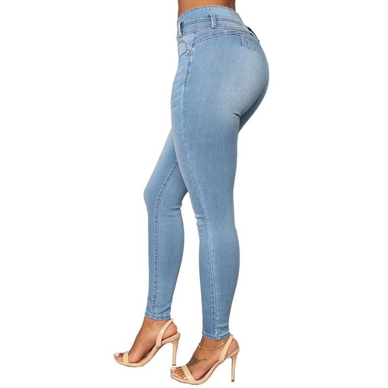 Allison Elasticity Slim Jeans