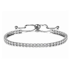 Imogene Crystal Push-Pull Bracelet