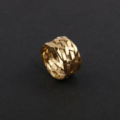 Celandine Woven Ring