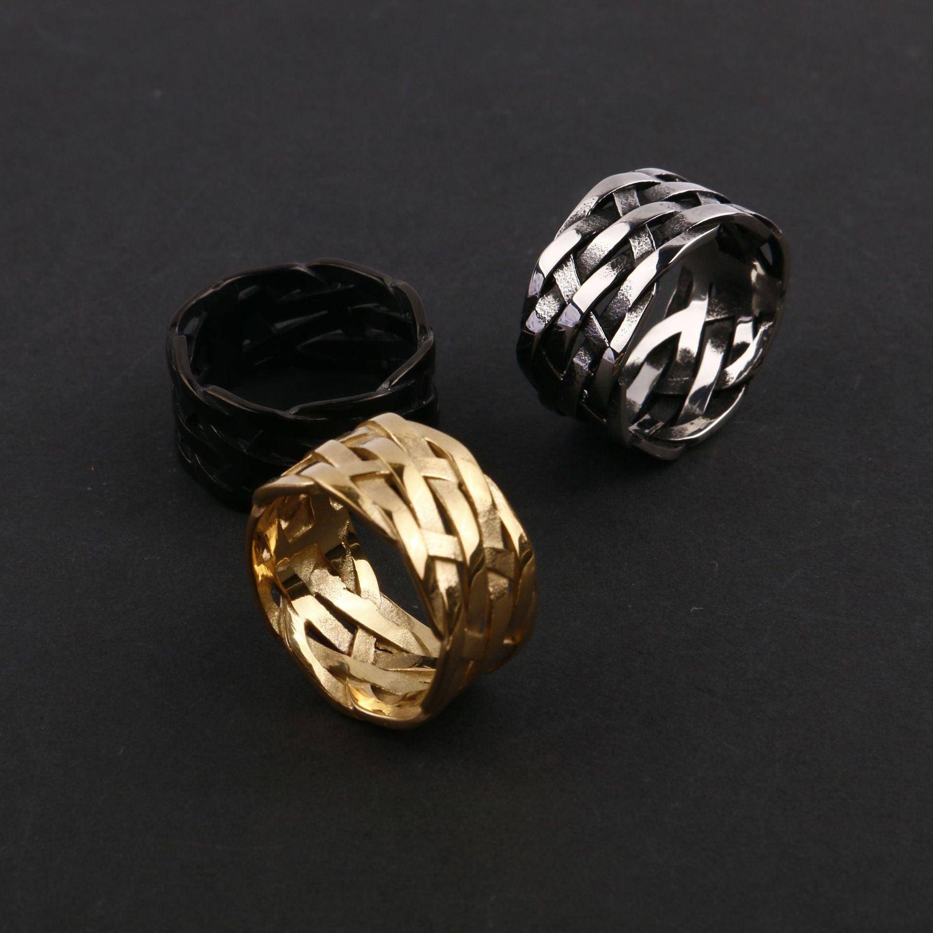 Celandine Woven Ring