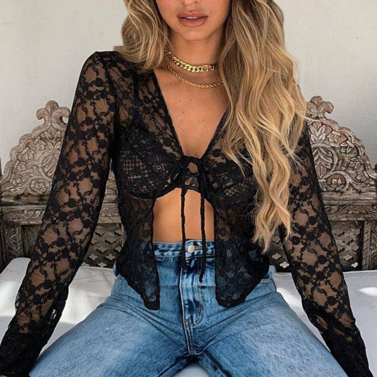 Ella See Through Blouse