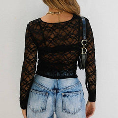 Ella See Through Blouse