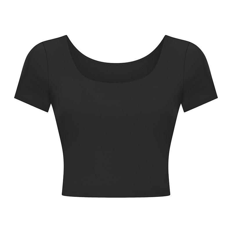 Katelynn Short Sleeves Crop Top