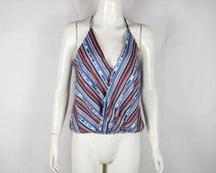 Lizeth Multi Color Spaghetti Strap Top