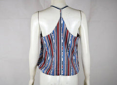 Lizeth Multi Color Spaghetti Strap Top
