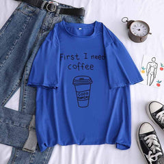 Serena Printed Solid Shirt