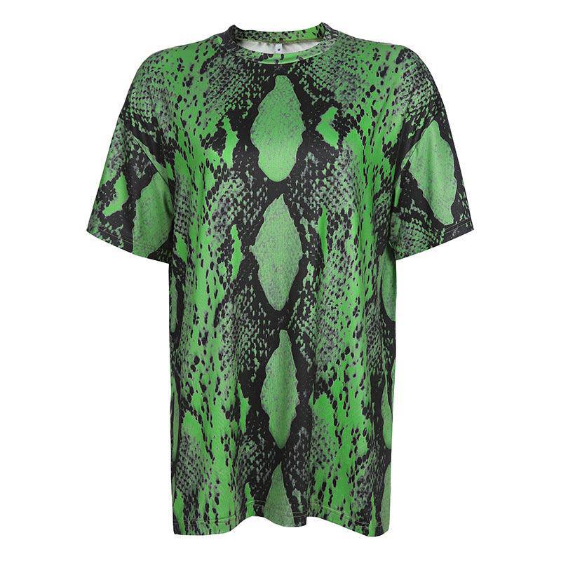 Amani Snakeskin Oversize Shirt