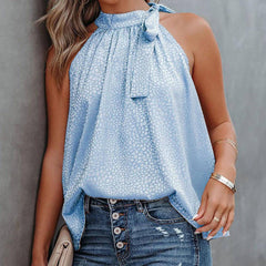 Selina High Neck Blouse