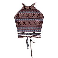 Lilliana Allover Print Tank Top