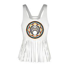 Karlie Tassel Trim Tank Top